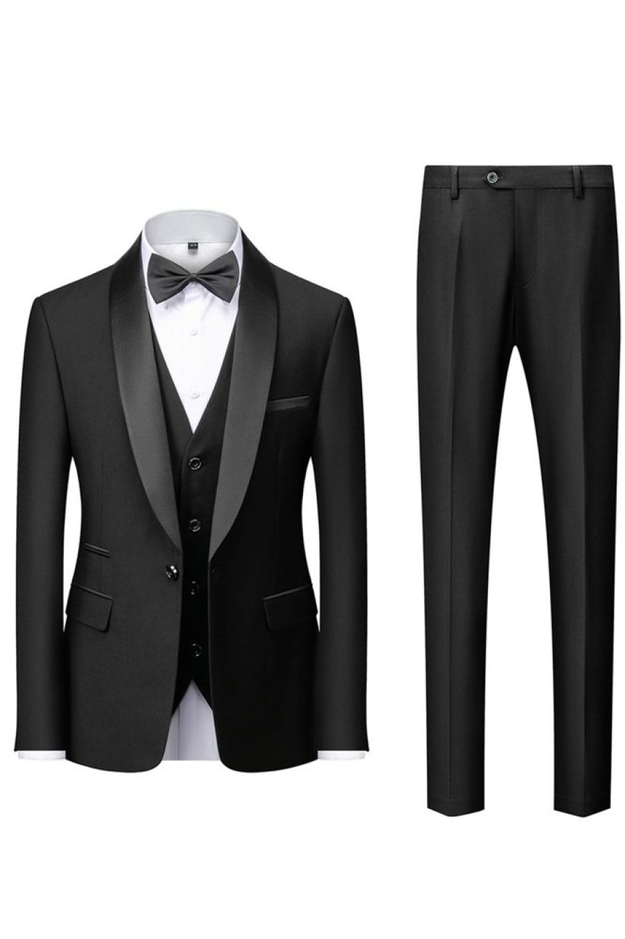 Homrain Shawl Lapel 3 Pieces Men'S Suits | Bracelets