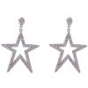 Homrain Five-Pointed Star Beaded Earrings | Earrings