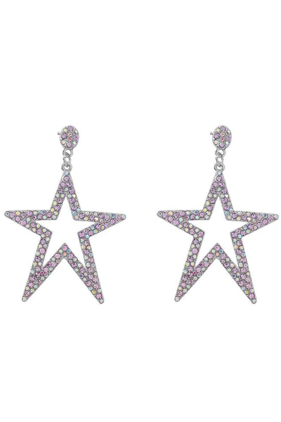 Homrain Five-Pointed Star Beaded Earrings | Earrings