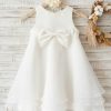 Homrain Jewel Flower Girl Dress With Bowknot | Flower Girl Dresses