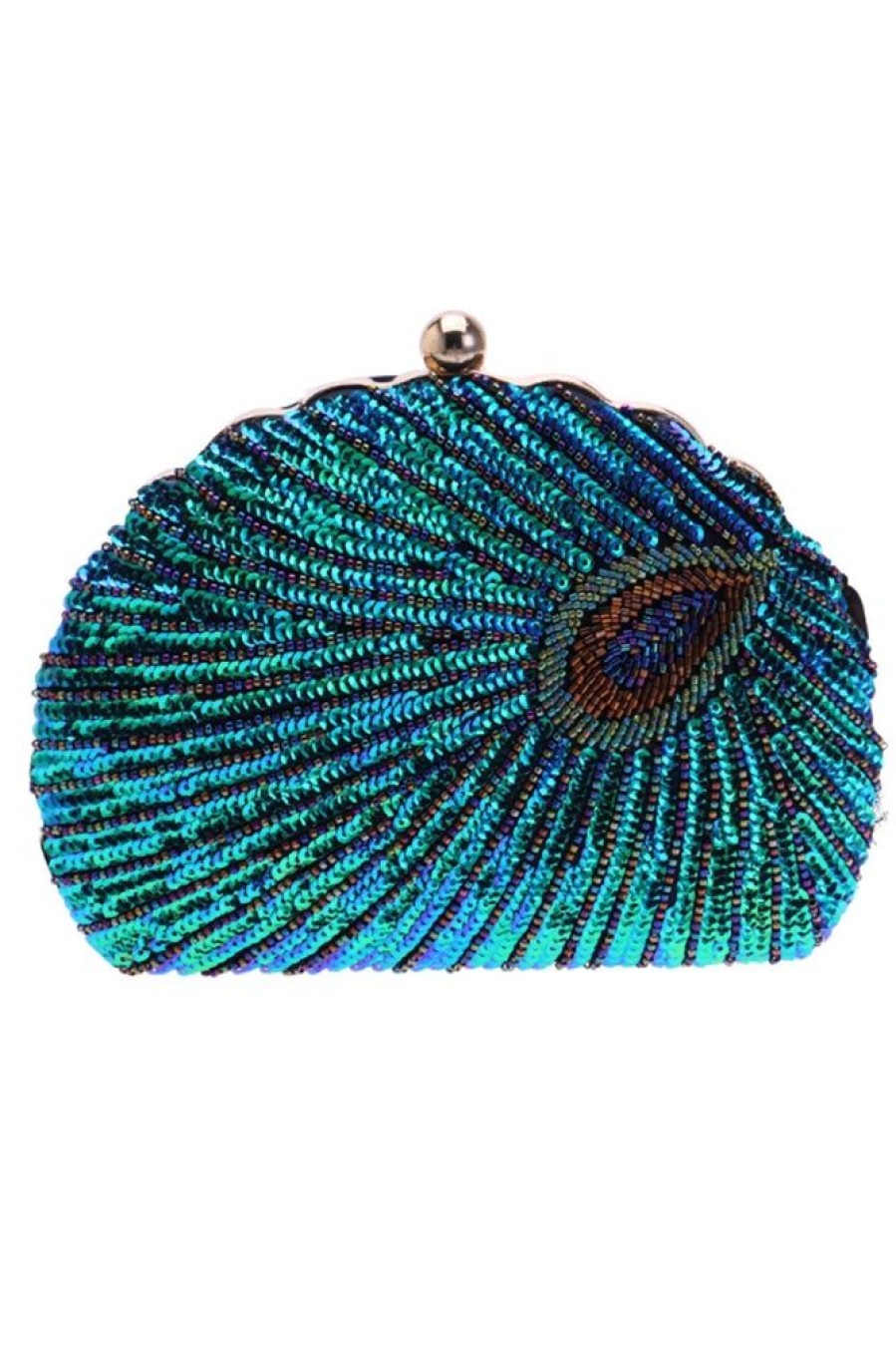 Homrain Beaded Shell Shaped Clutch | Handbags