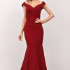 Homrain Mermaid Long Prom Dress | Red Prom Dresses