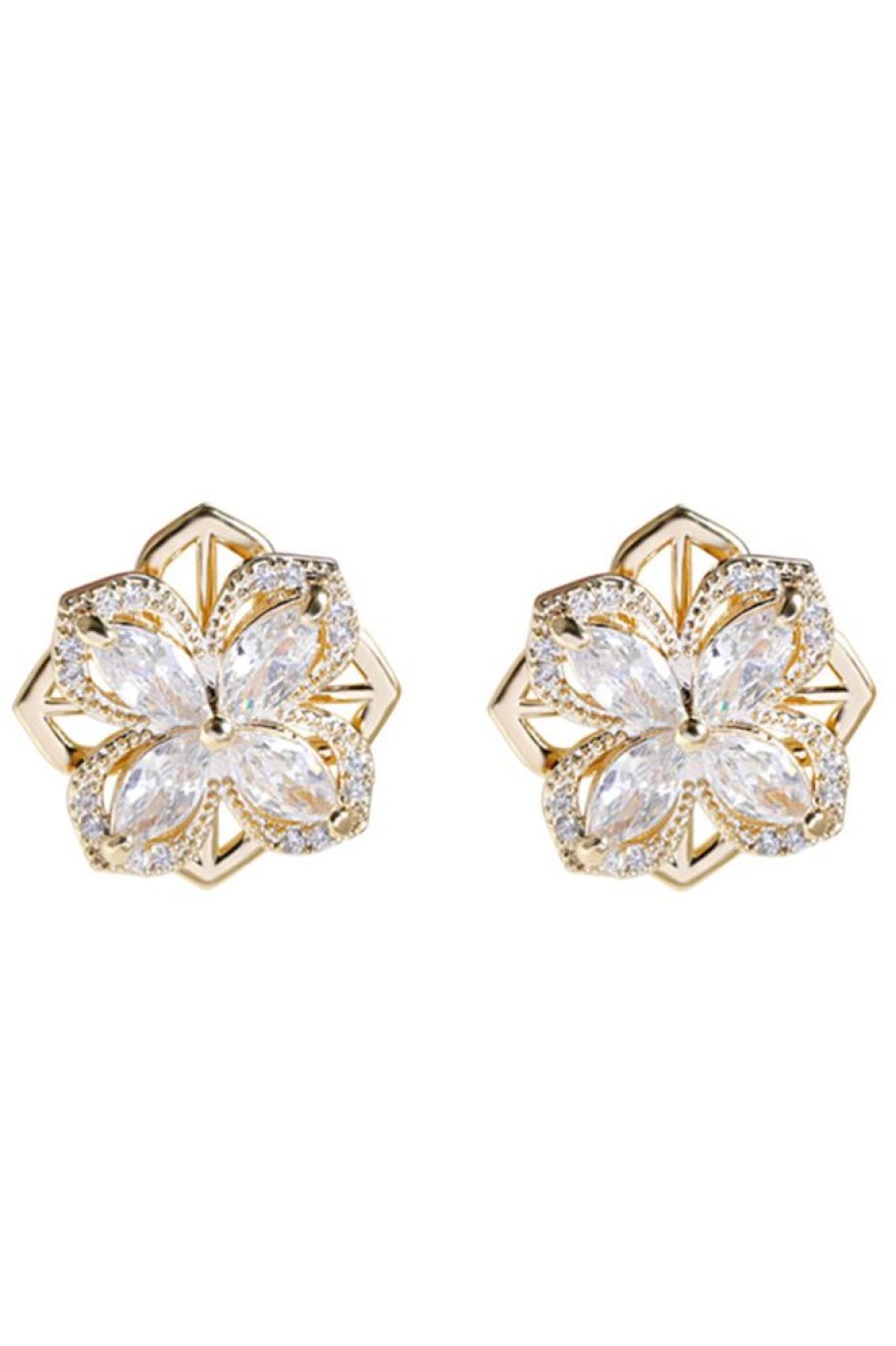 Homrain Four Leaf Clover Beading Earring | Earrings