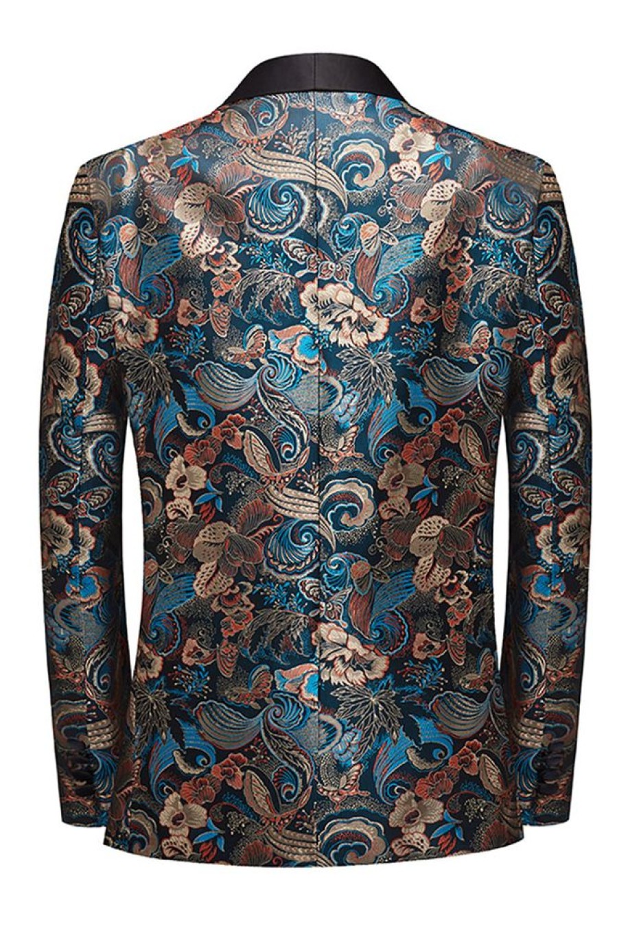 Homrain Floral Shawl Lapel Men'S Blazer | Men Blazers