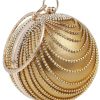 Homrain Beaded Circle Party Clutch | Handbags