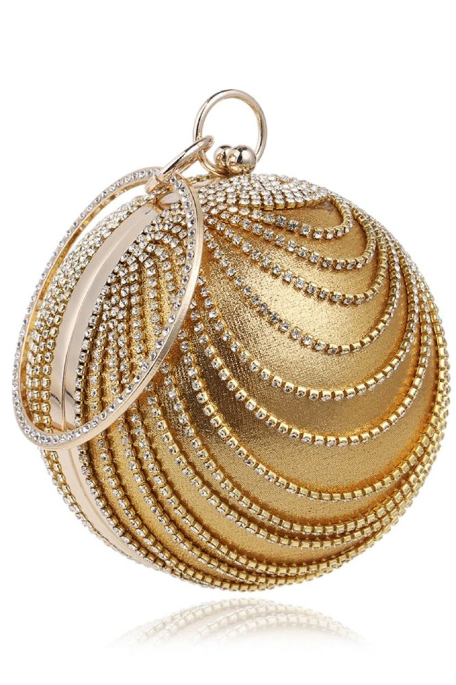 Homrain Beaded Circle Party Clutch | Handbags