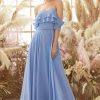 Homrain Off The Shoulder Chiffon Bridesmaid Dress | Wedding Guest Dresses