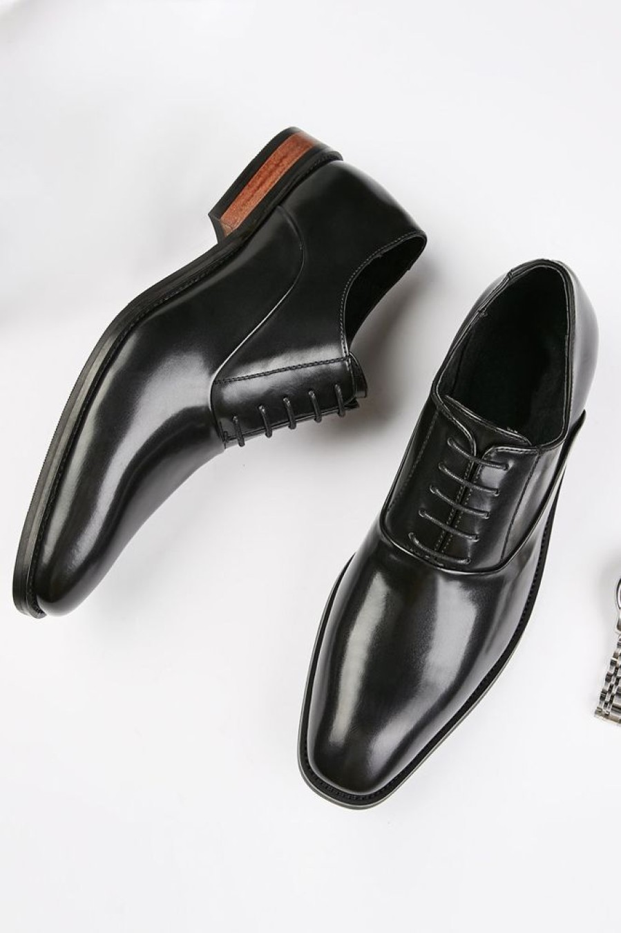 Homrain Men'S Leather Slip-On Dress Shoes | Men'S Shoes