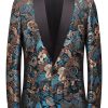 Homrain Floral Shawl Lapel Men'S Blazer | Homecoming Suits