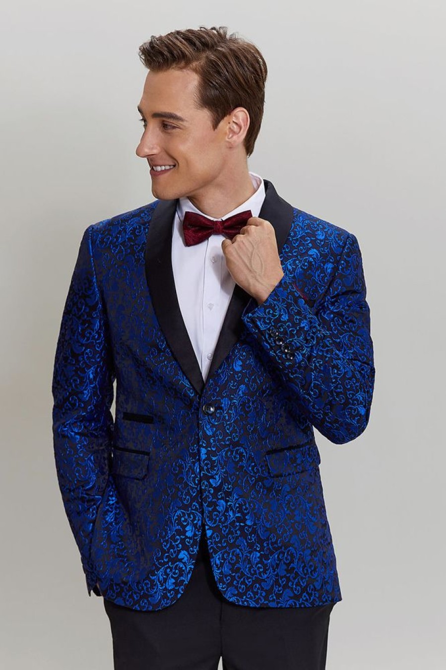 Homrain Shawl Lapel 2 Piece Homecoming & Prom Suits | Prom Suits