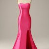 Homrain Sweetheart Mermaid Prom Dress | Hot Pink Prom Dresses