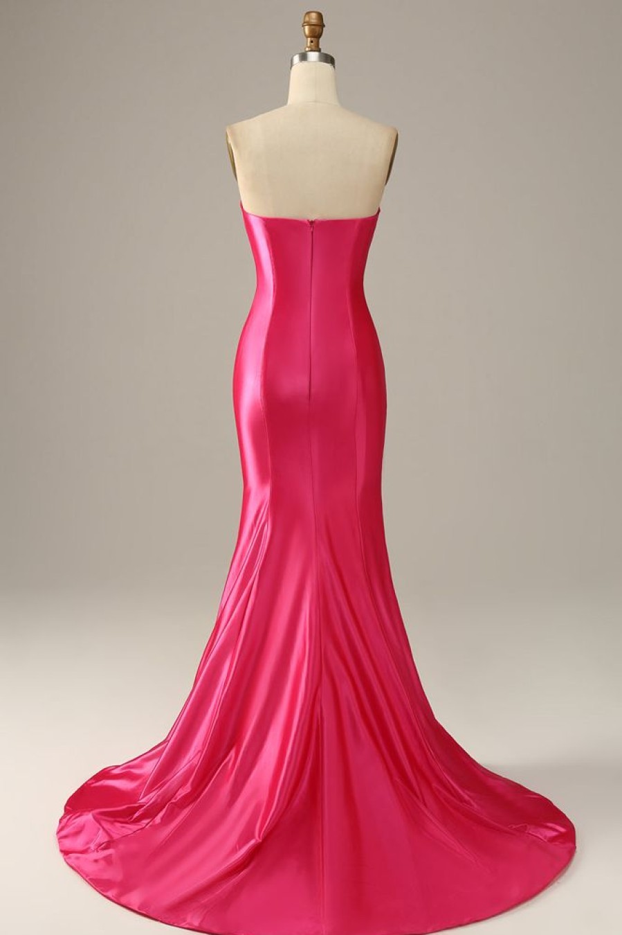 Homrain Sweetheart Mermaid Prom Dress | Hot Pink Prom Dresses