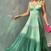 Homrain A-Line Spaghetti Straps Corset Bridesmaid Dress With Bows | Bridesmaid Dresses 2024