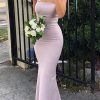 Homrain Mermaid One Shoulder Long Bridesmaid Dress | Bridesmaid Dresses 2024