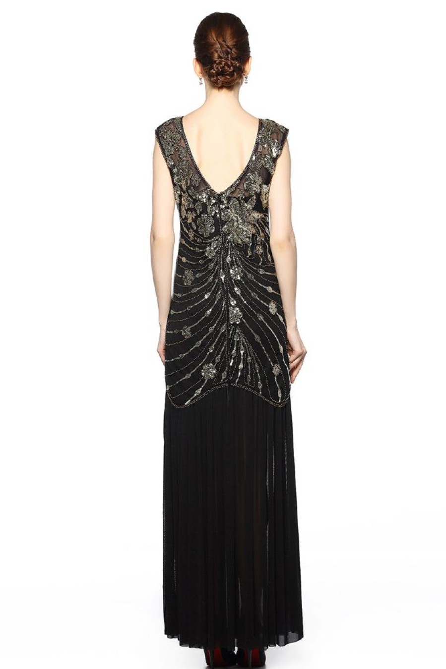 Homrain Black Sequins Mother Of The Bride Dress | Mother Of The Bride Dresses