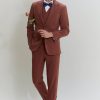 Homrain Notched Lapel 3 Piece Single Breasted Homecoming Suits | Wedding Suits