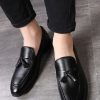 Homrain Leather Fringe Slip-On Men'S Shoes | Men'S Shoes