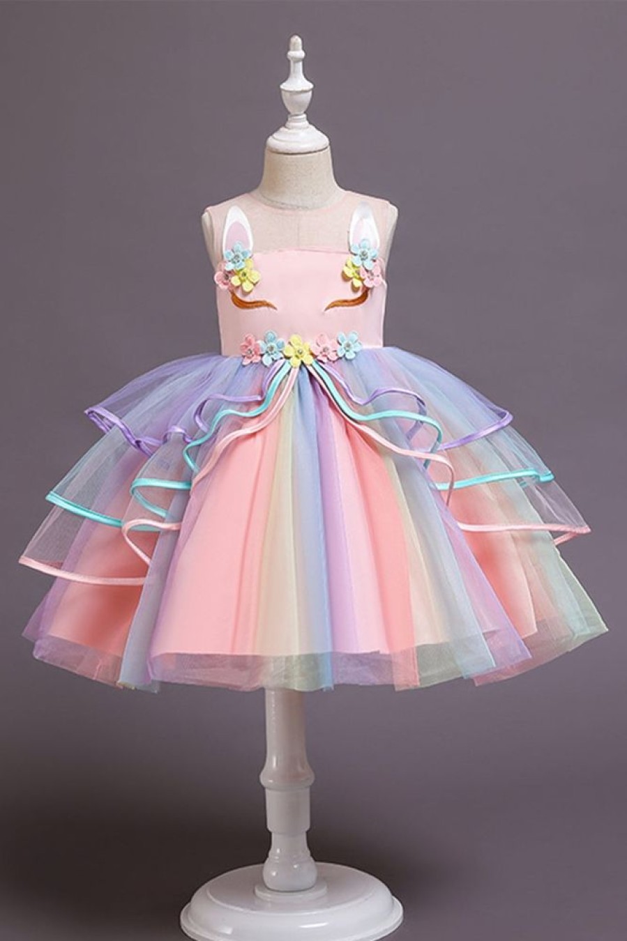 Homrain Tulle A-Line Flower Girl Dress | Flower Girl Dresses