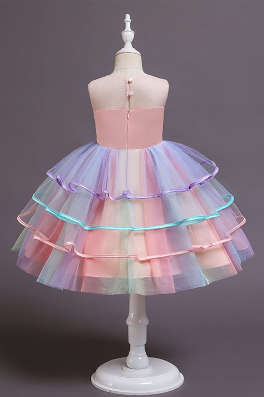 Homrain Tulle A-Line Flower Girl Dress | Flower Girl Dresses