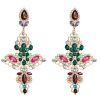 Homrain Beaded Rhinestone Party Earrings | Earrings