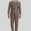 Homrain Men'S 3 Piece Plaid Prom Homecoming Suits | Homecoming Suits