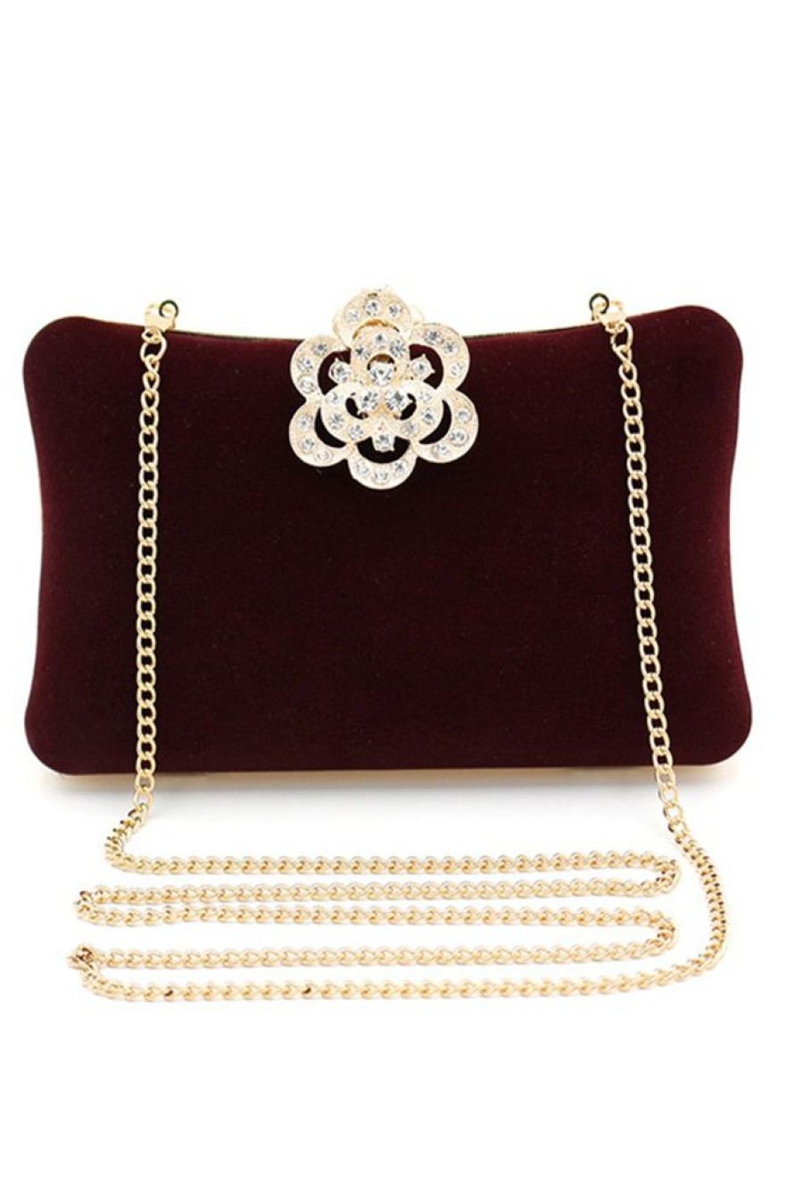 Homrain Velvet Shoulder Chain Bag | Handbags