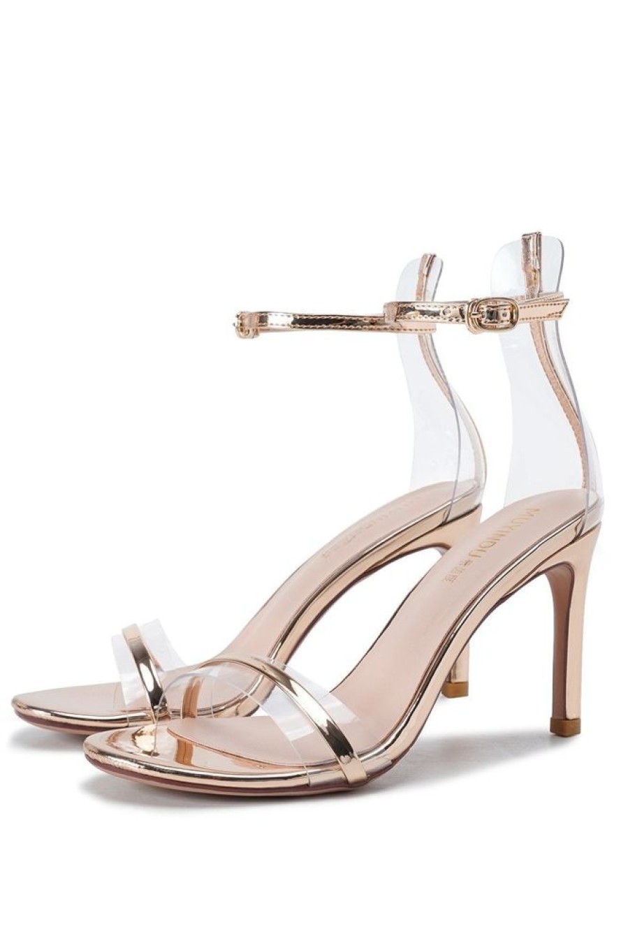 Homrain Golded Ankle Straps Prom Sandals | Shoes