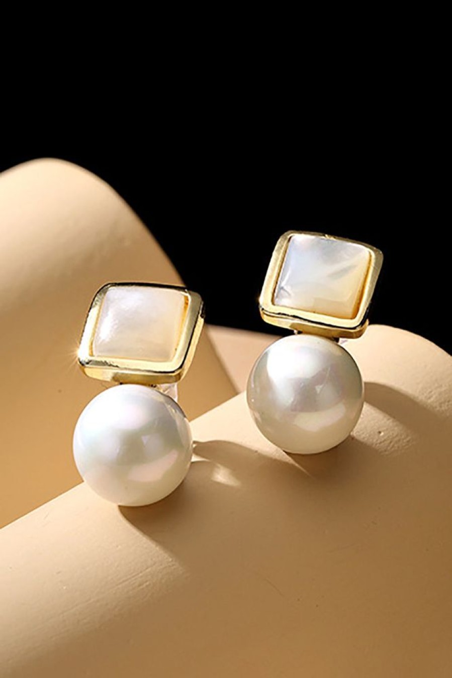 Homrain Pearl Opal Temperament Earrings | Earrings