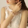 Homrain Bride And Bridesmaids Sisters Pearl Wrist | Bridal Accessories