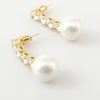 Homrain Crystal Pearl Earrings | Bridal Accessories