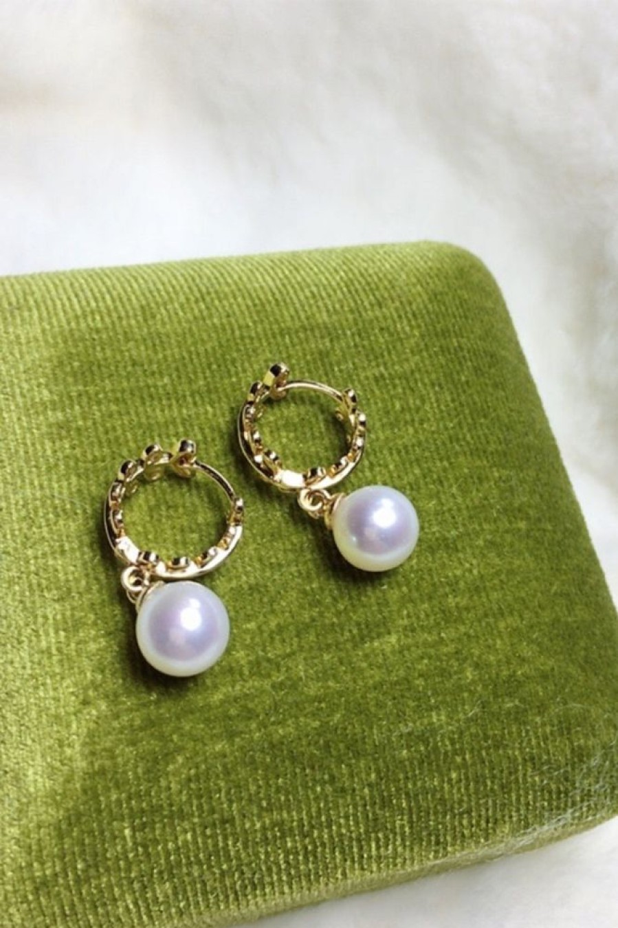 Homrain Wheat Earrings With Pearls | Bridal Accessories