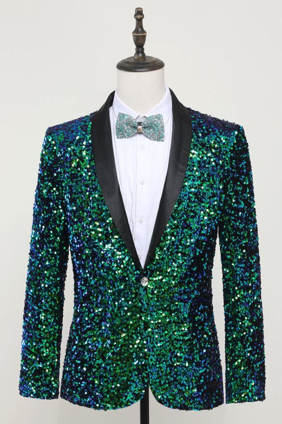 Homrain Sequined Men'S Blazer Jacket | Men Blazers