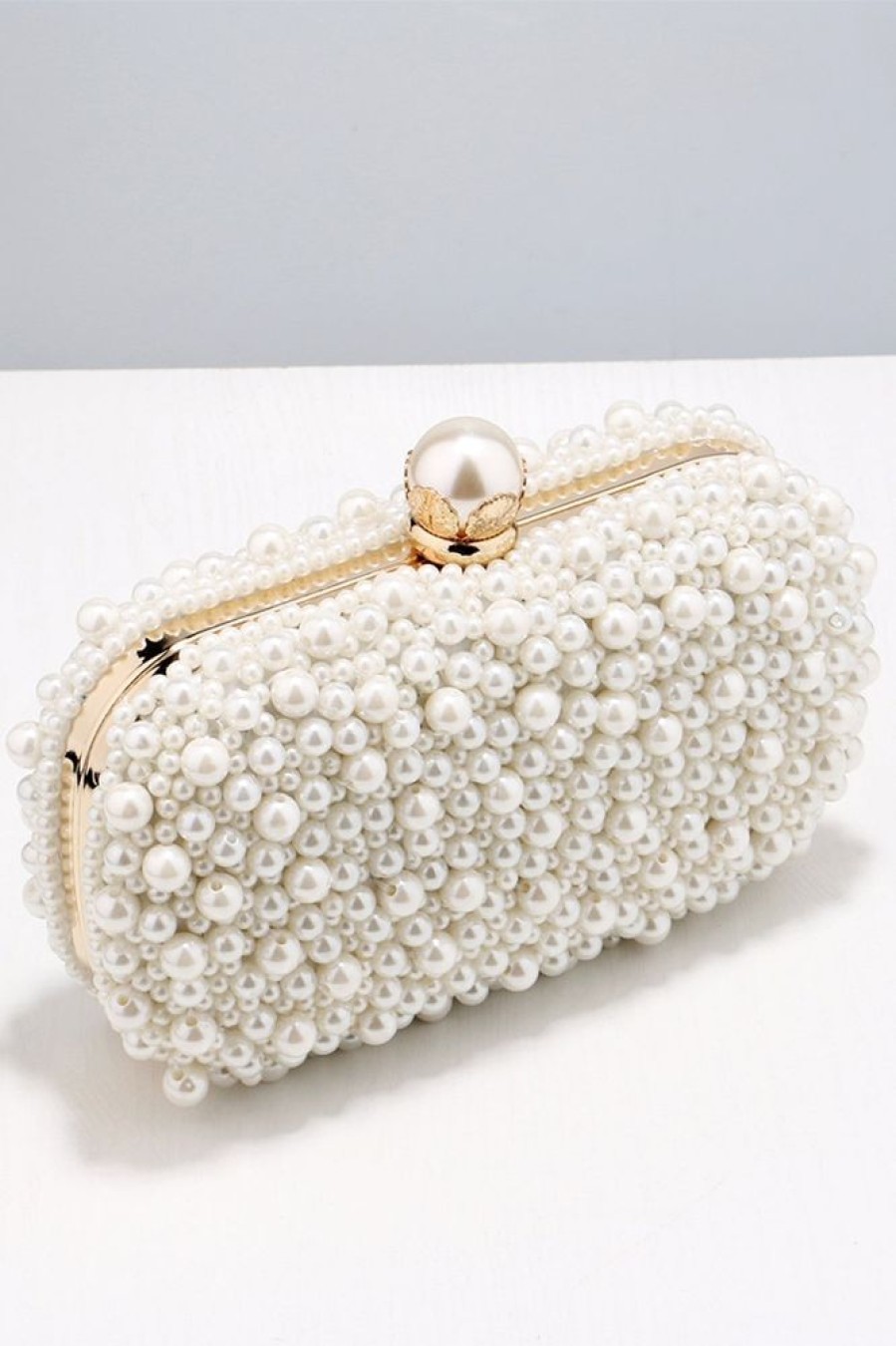 Homrain Pearl Dinner Clutch | Handbags