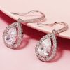 Homrain Rhinestone Drop Wedding Earrings | Earrings