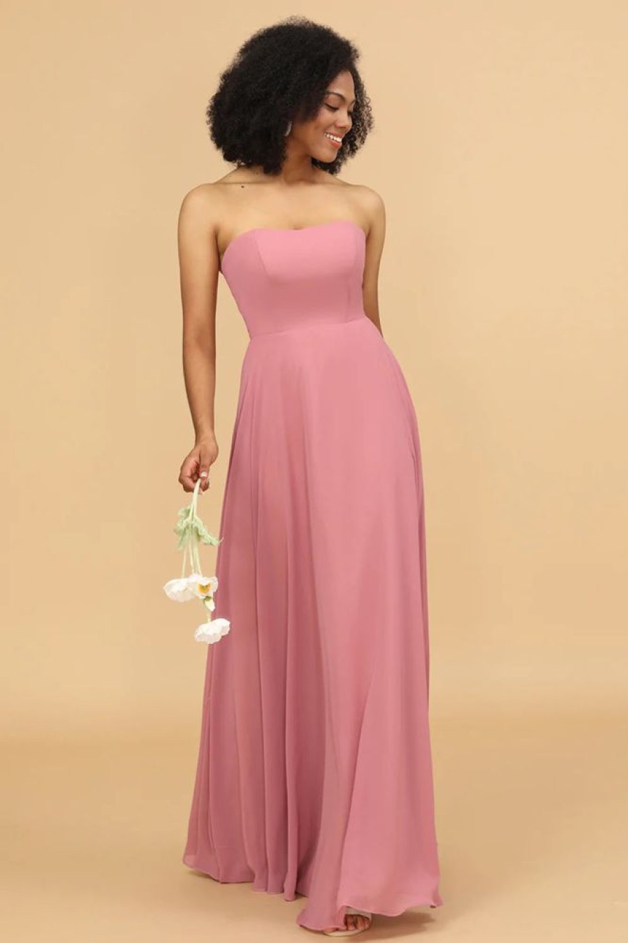 Homrain Chiffon A Line Bridesmaid Dress | Wedding Guest Dresses