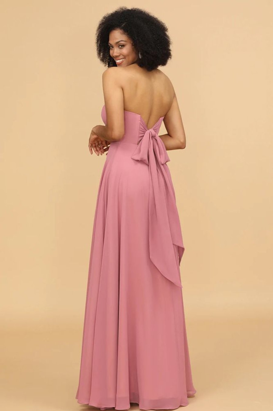 Homrain Chiffon A Line Bridesmaid Dress | Wedding Guest Dresses