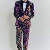 Homrain Sequins Mens Two-Piece Suit Shawl Lapel One Button Tuxedo | Men'S Suits & Tuxedos