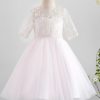 Homrain Flower Girl Dress With Lace | Flower Girl Dresses