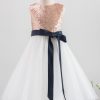 Homrain Flower Girl Dress With Sequins | Flower Girl Dresses