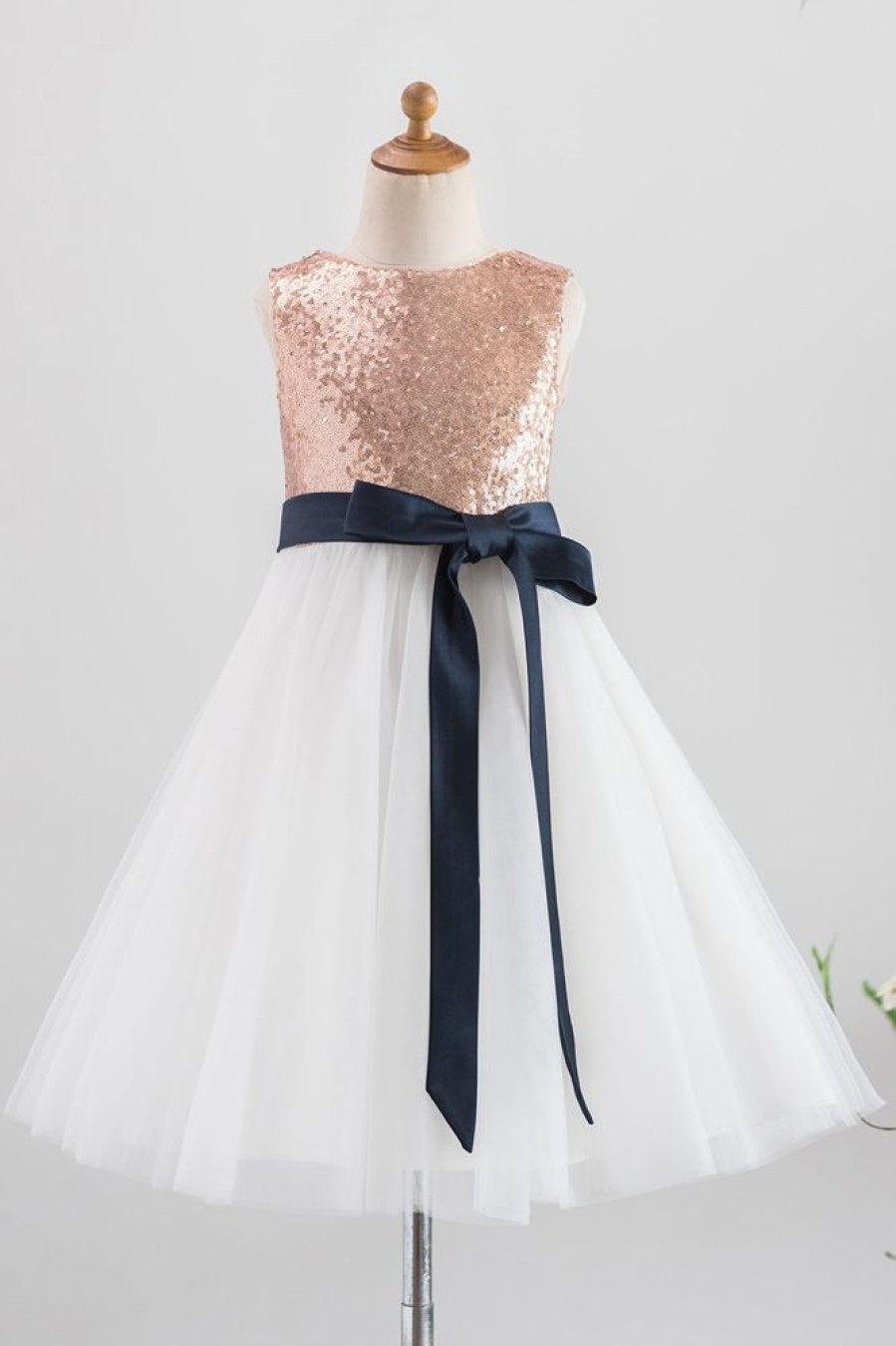 Homrain Flower Girl Dress With Sequins | Flower Girl Dresses