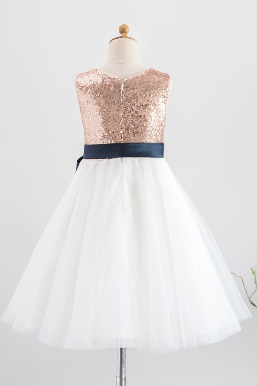 Homrain Flower Girl Dress With Sequins | Flower Girl Dresses