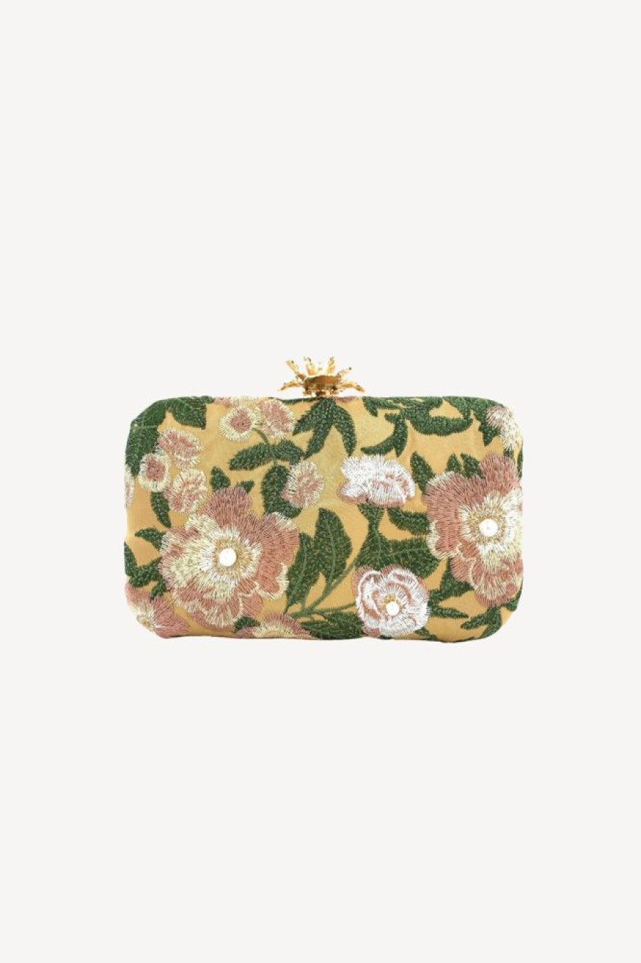 Homrain Vintage Embroidery Handmade Pearl Evening Bag | Handbags