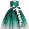 Homrain A Line Jewel Flower Girl Dress With Bowknot | Flower Girl Dresses