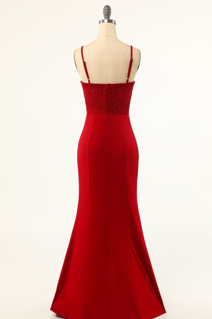 Homrain Mermaid Prom Dress | Red Prom Dresses