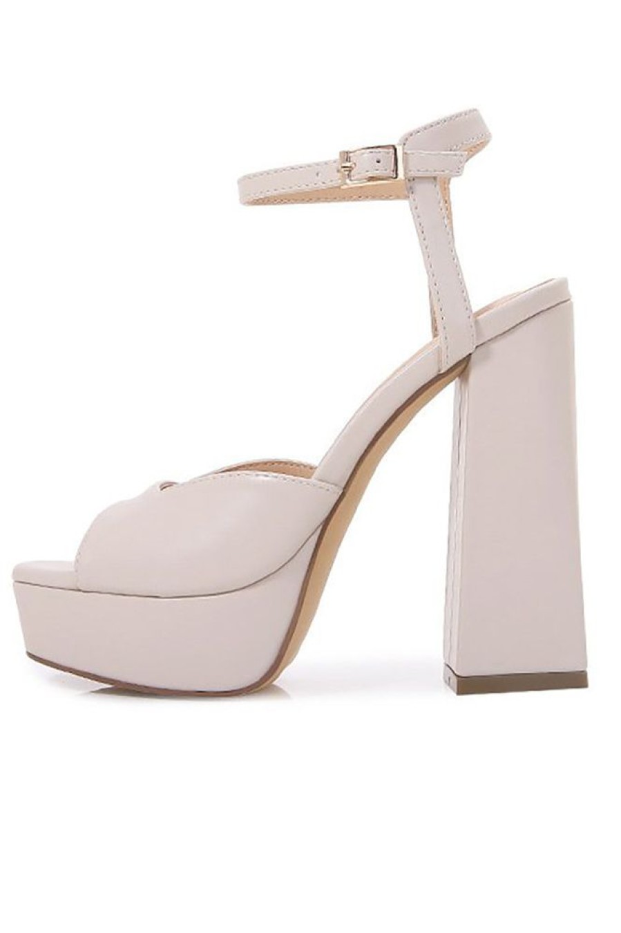 Homrain Chunky Heeled Ankle Strap Platform Sandal | Shoes