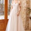 Homrain Elegant A Line Halter Long Wedding Dress With Appliques | Lace Wedding Dresses