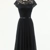 Homrain Classic A Line Party Dress With Lace | Bridesmaid Dresses