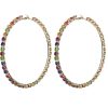 Homrain Beaded Hoop Earring | Earrings