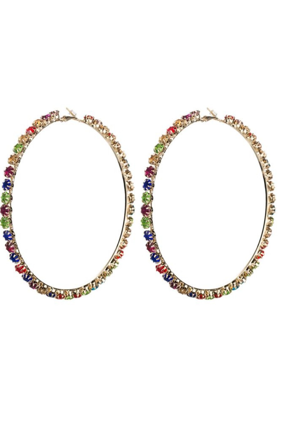 Homrain Beaded Hoop Earring | Earrings