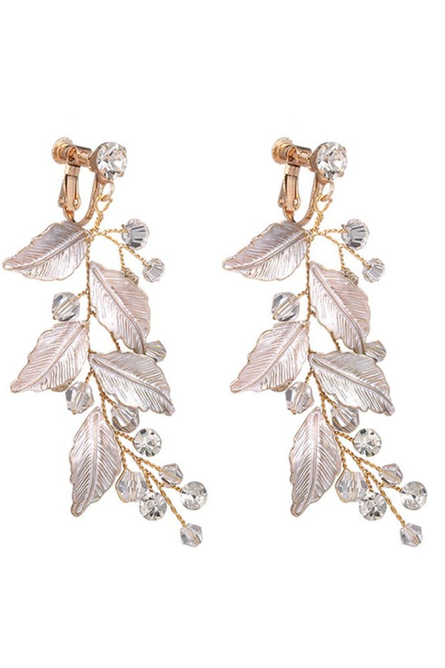 Homrain Leaves Drop Earrings | Earrings